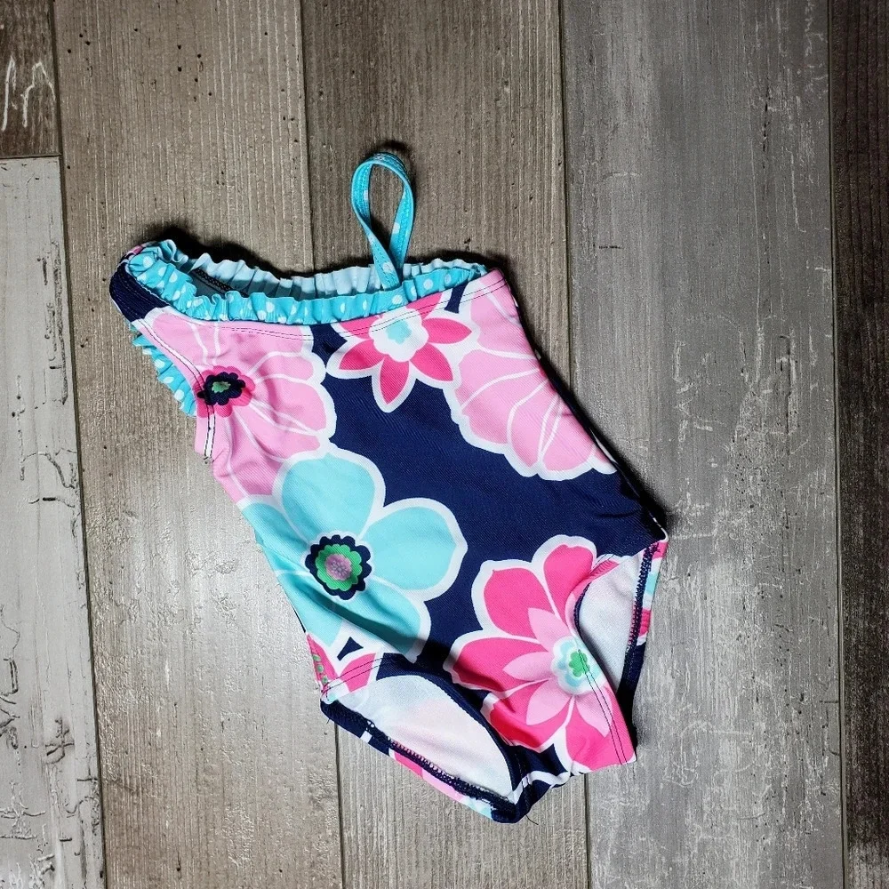 New Circo Baby Girl's Swimsuit Swimming Suit One Piece 3 Month 3M Floral